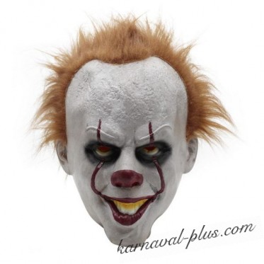 Карнавальная маска Тансующий Клоун (Пеннивайз)
